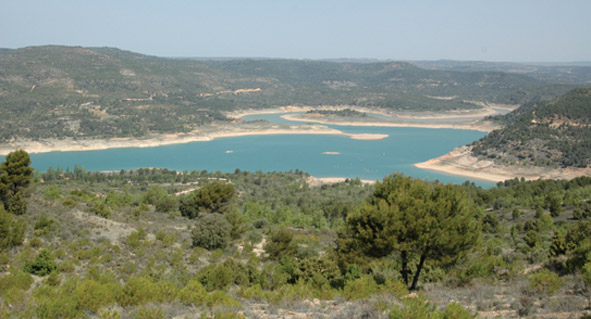 Vista del Pantanado de Entrepeñas