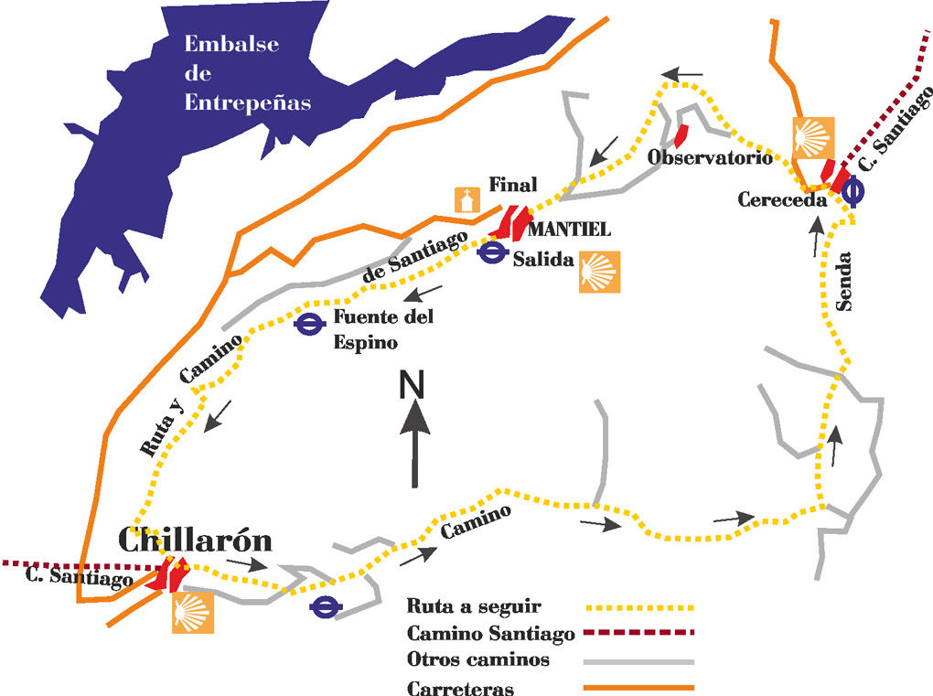 Plano de la Ruta