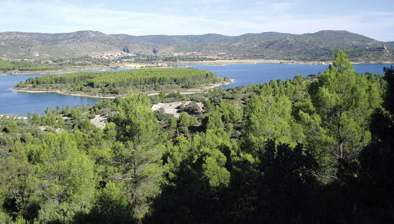 Vista del Pantano de Entrepeñas