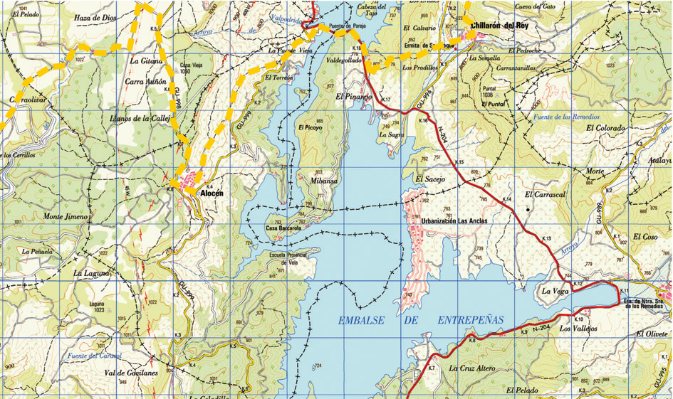 Mapa de la ruta